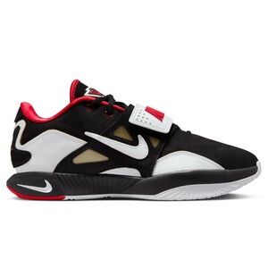 NIB Men Nike LeBron 21 Prime 93HQ3480 001   Black/White/Fire Red/Metallic Gold